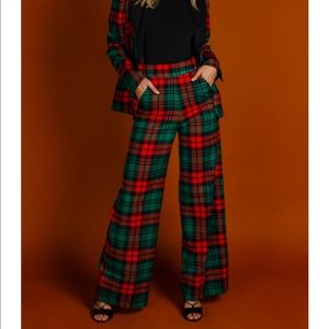 Shinesty Christmas plaid pants 0
